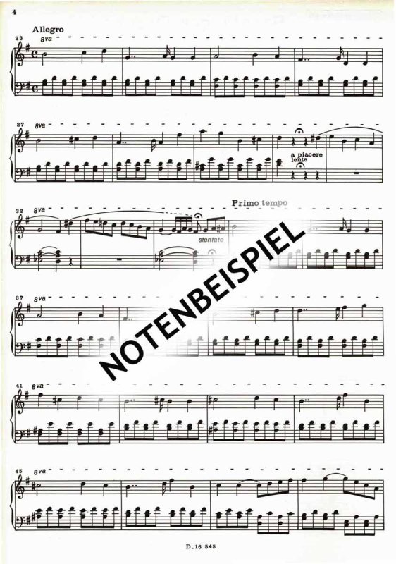 Bellini Sonata per Organo
